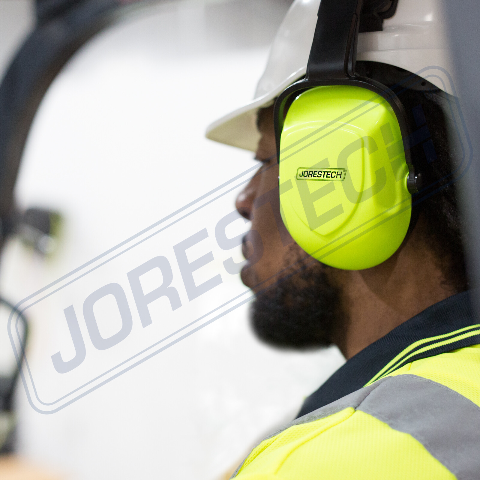 JORESTECH CLIP ON EAR MUFF PROTECTOR HARD HAT MOUNTING EAR MUFF NRR 25db