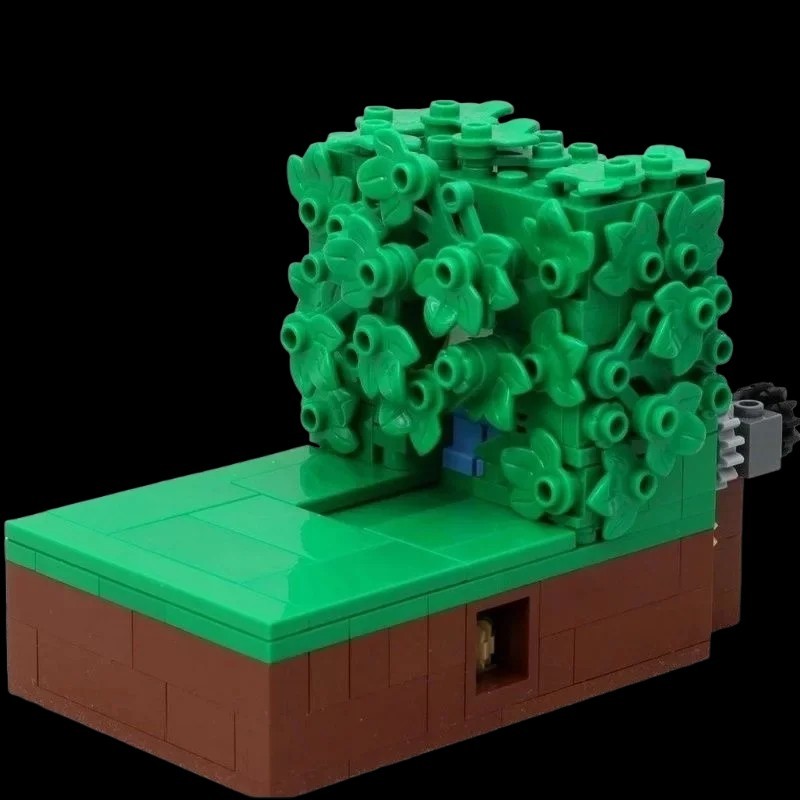 Homer Disappearing into Bush Meme – 227PCS Simpsons Building Block Set Funny Toy