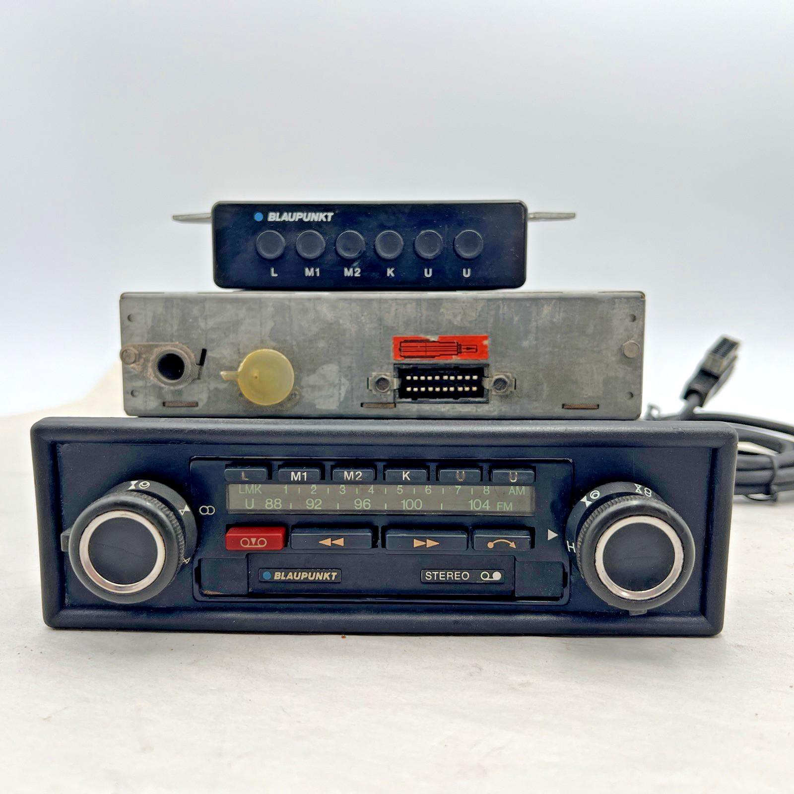 Blaupunkt Bamberg Stereo Radio Cassette 1975-1977 Porsche 911 930 Vintage