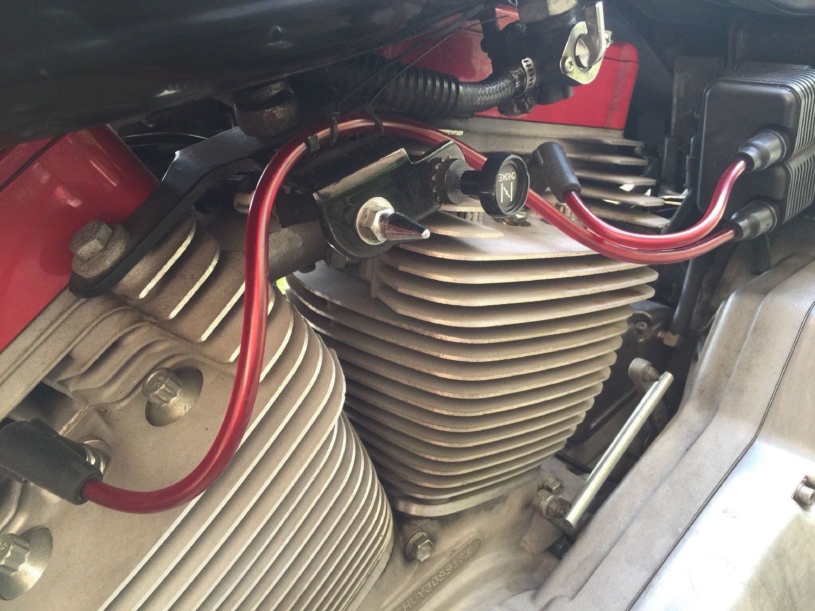 Blue 10.4mm 10mm Harley Davidson Big Twin 99-17 FXD Dyna Softail Spark Plug Wire