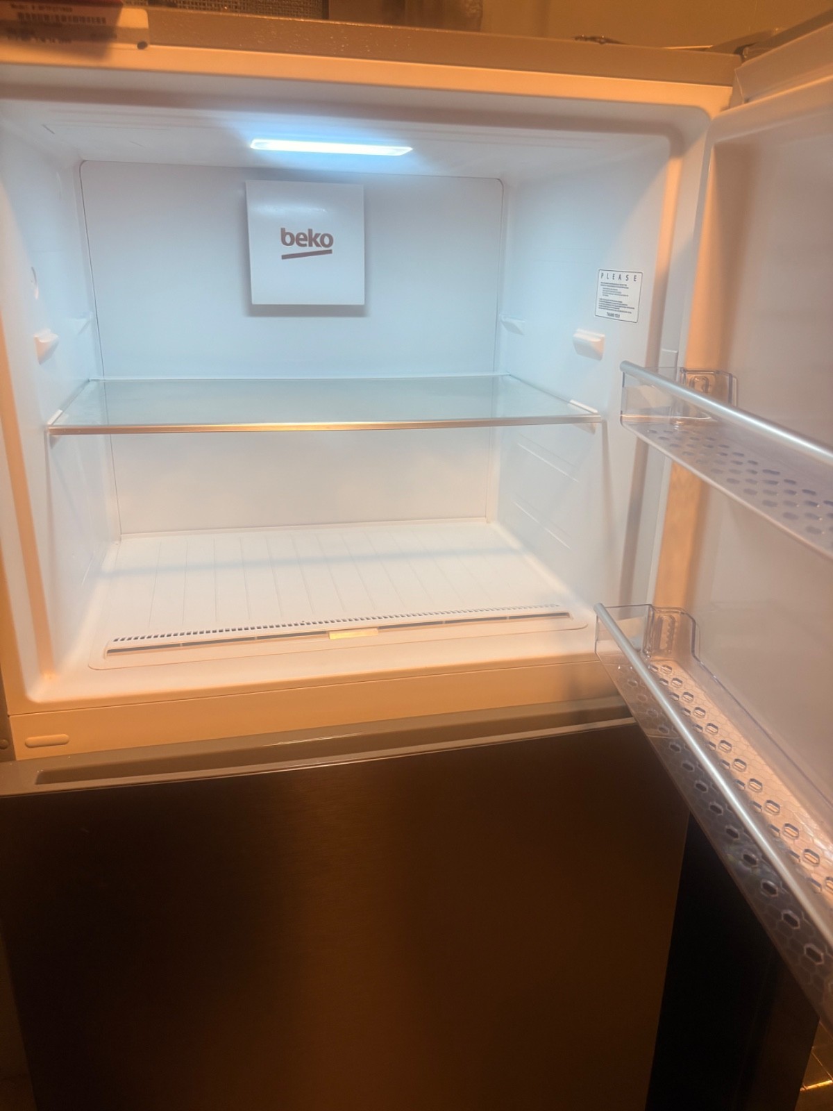 Beko Stainless Steel Refrigerator