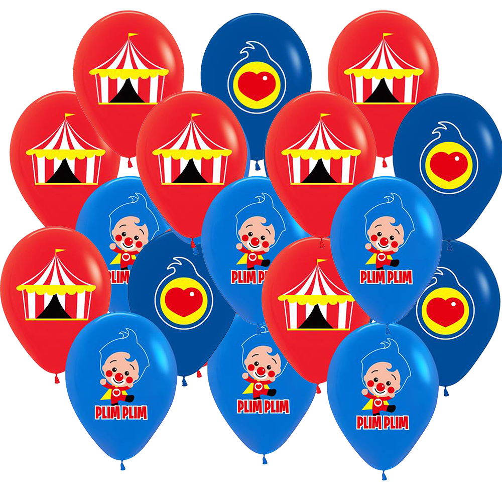 PLIM PLIM PARTY SUPPLIES DECORATION BALLOONS BANNER TABLE COVER THEME CAKE