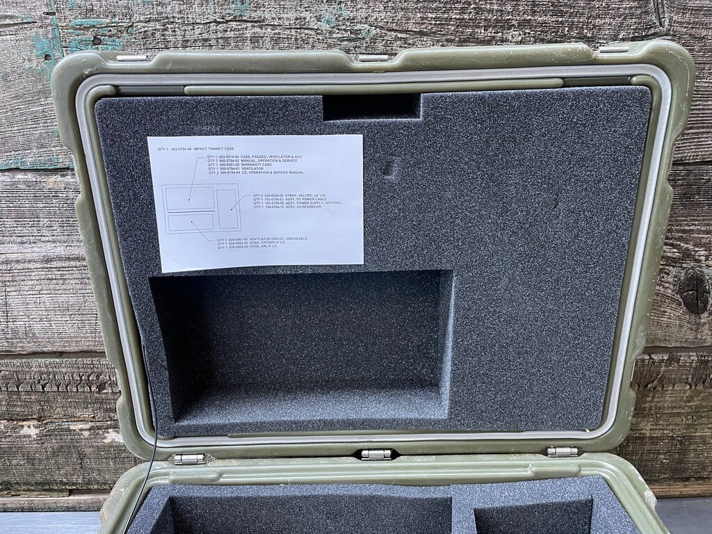 25x19x15 Exterior, Pelican Hardigg Weather Tight Transport Case Military Medical