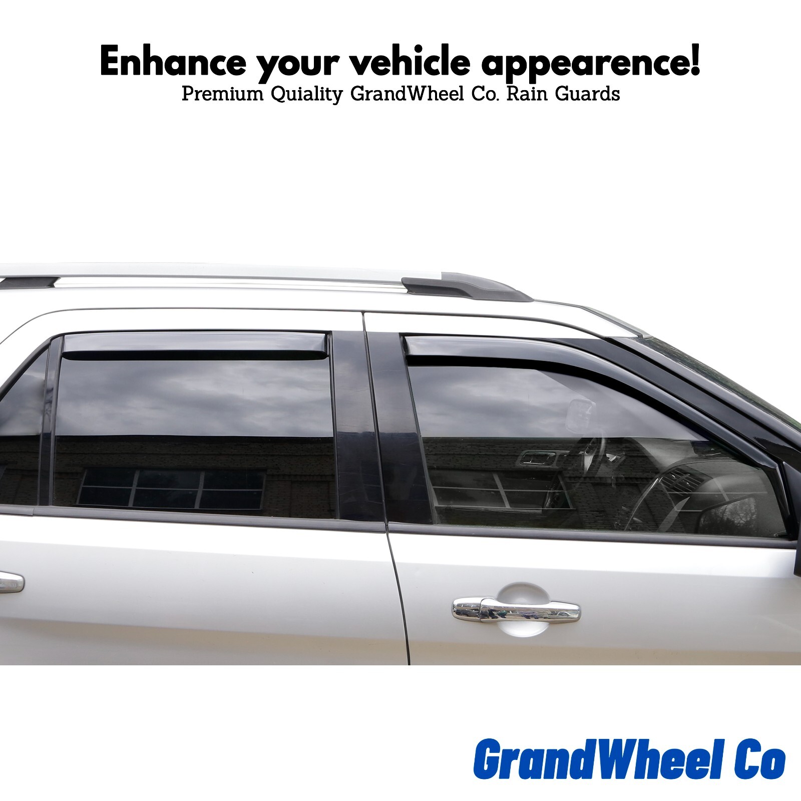 Rain Guards Vent Visors Shade for 2022-2024 Hyundai Santa Cruz