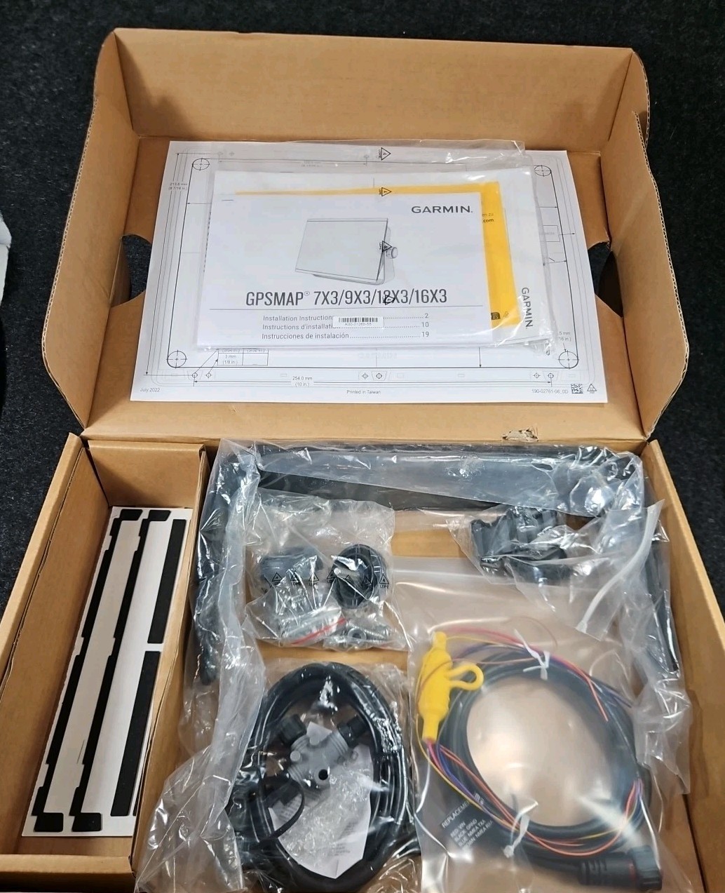 Garmin GPSMAP 1243xsv Combo GPS/Fishfinder + SideVu/ClearVü/CHIRP ✅ New Open Box