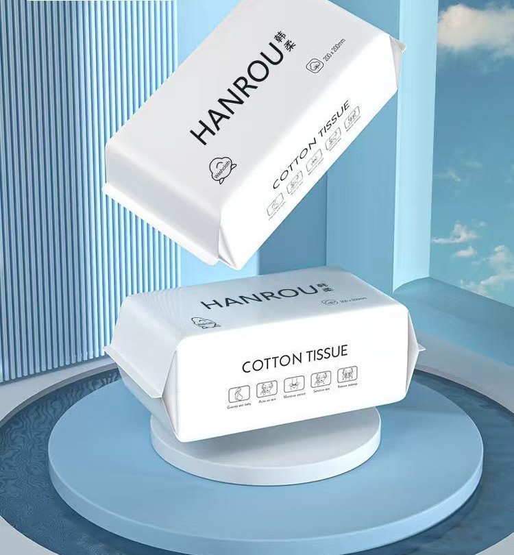 Disposable Soft Face Towels,Plant Fiber Facial Cleansing Towels