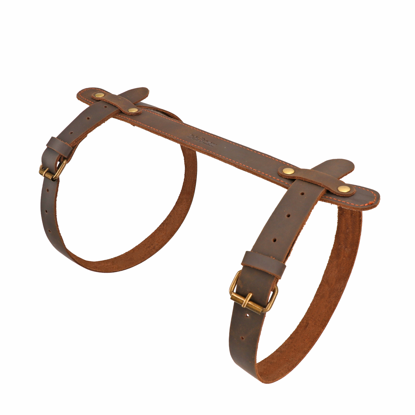 Leather Picnic Motorcycle Blanket Carry Handle Belt Bedroll Strap-Xmas Gift