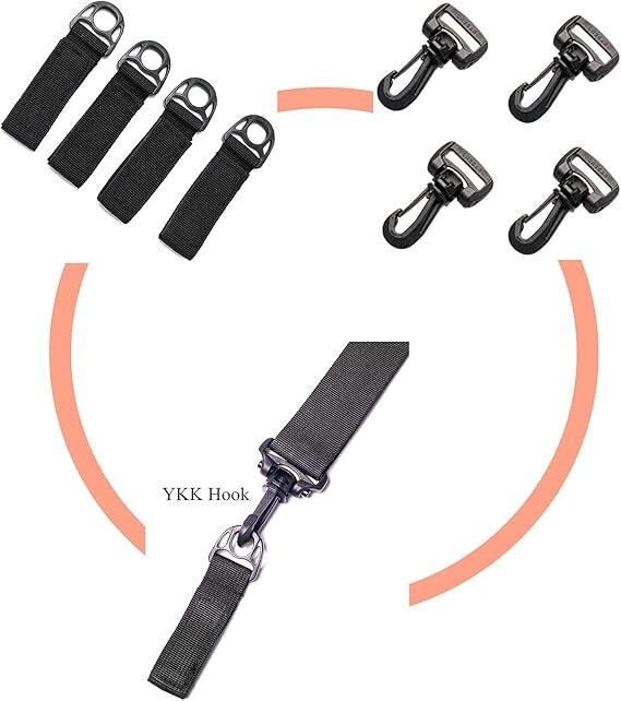 Tactical Duty Belt Harness Suspenders Padded Tool Belt Suspender Heavy Duty Work