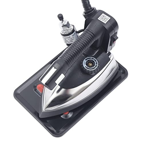 Gravity Feed Steam Iron Industrial Iron Steamer 60~220℃ With 3L Tank 110V 1000W