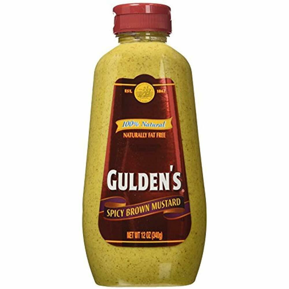 Gulden's Spicy Brown Mustard, 8 Ounce