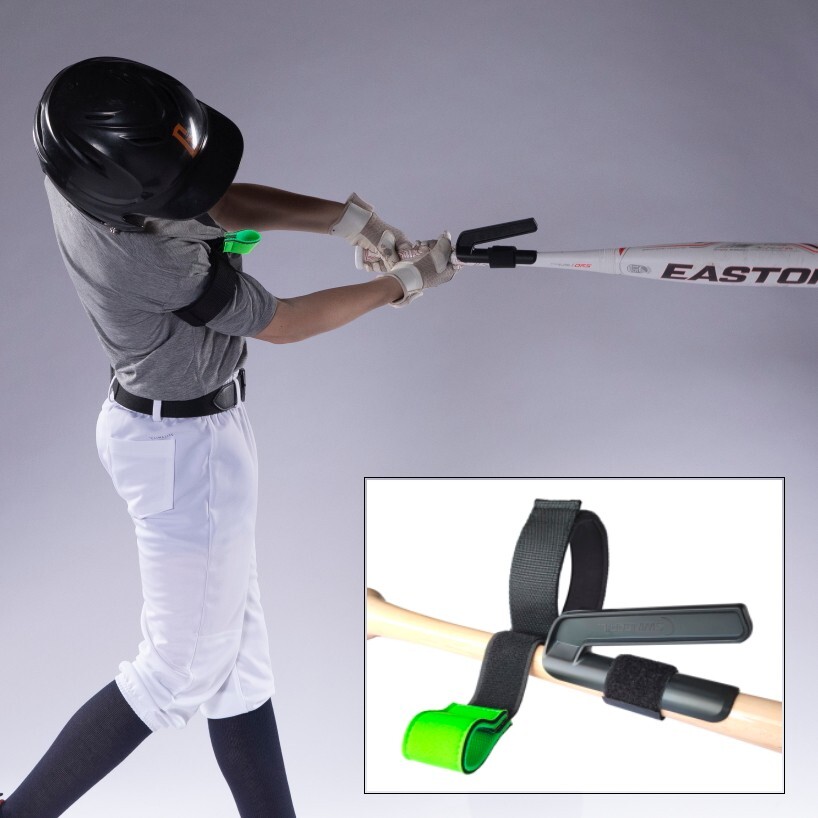 SWINGRAIL Baseball & Softball Swing Trainer - Batting Hitting Aid by SWINGRAIL