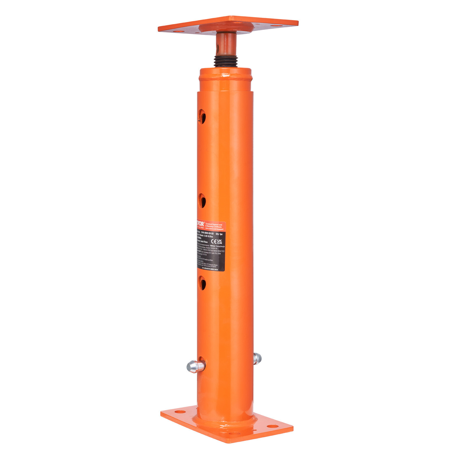 VEVOR Adjustable Floor Jack Post House Floor Leveling Lift 19"-36" Height Range