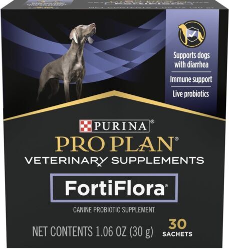 Purina FortiFlora For Dog Supplement Powder-based Probiotics 30 Packs