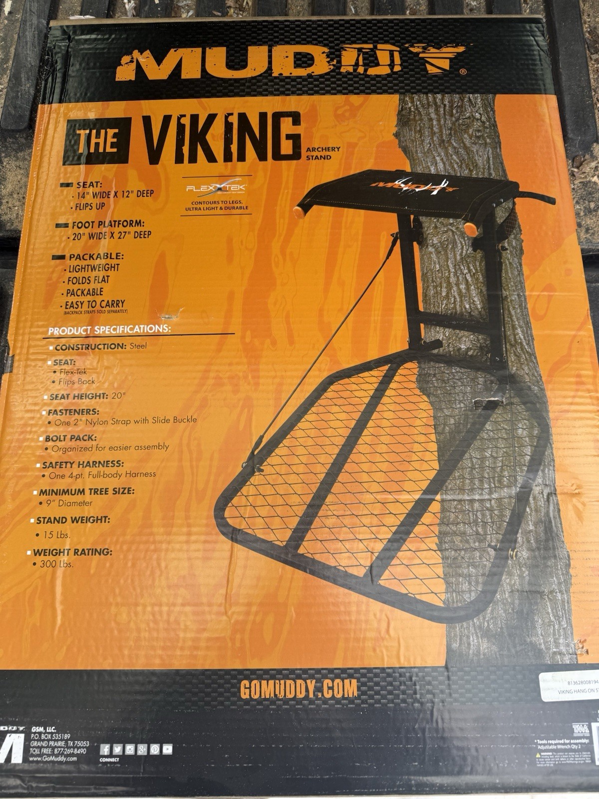 Muddy The Viking Archery Stand