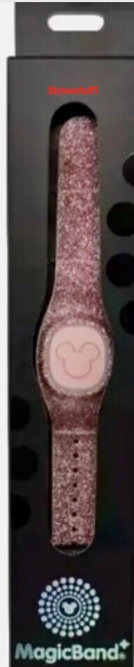 Disney RoseGold Sparkle MagicBand+ Plus Cable Included Unlinked