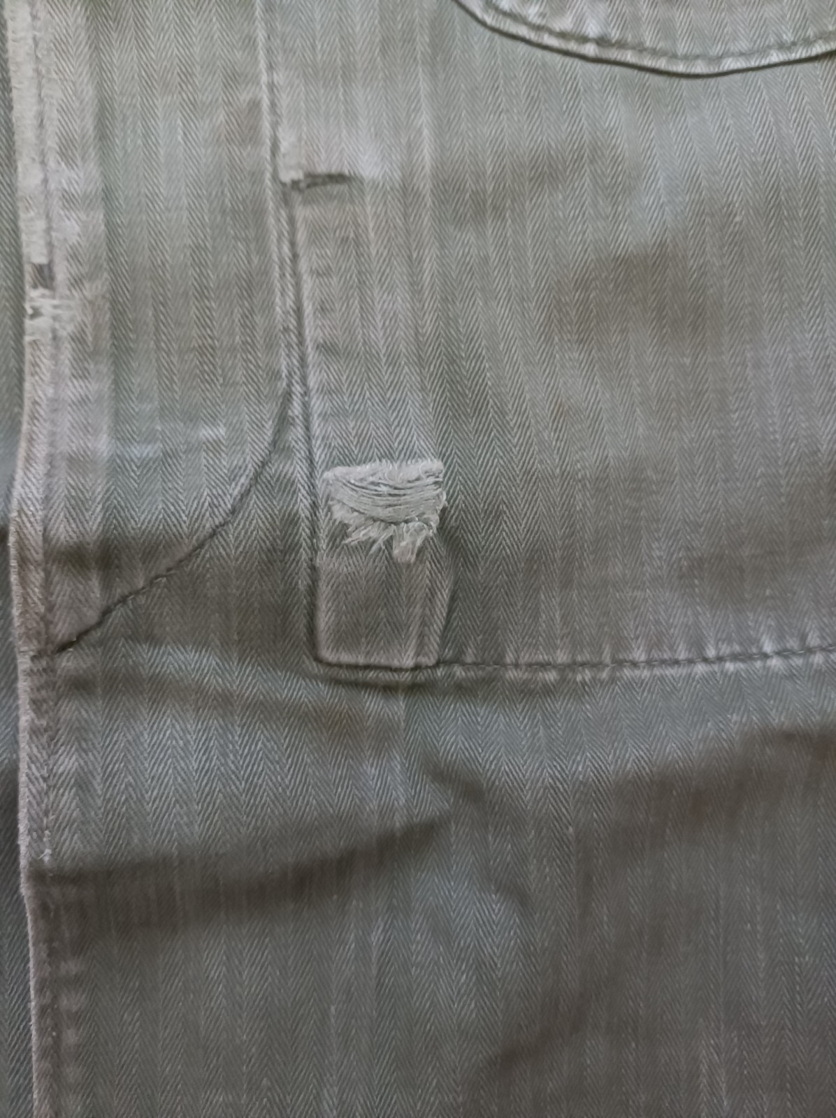 very rare M-1953 P53/P58 USMC HBT utility shirt Marine Corps Vietnam War