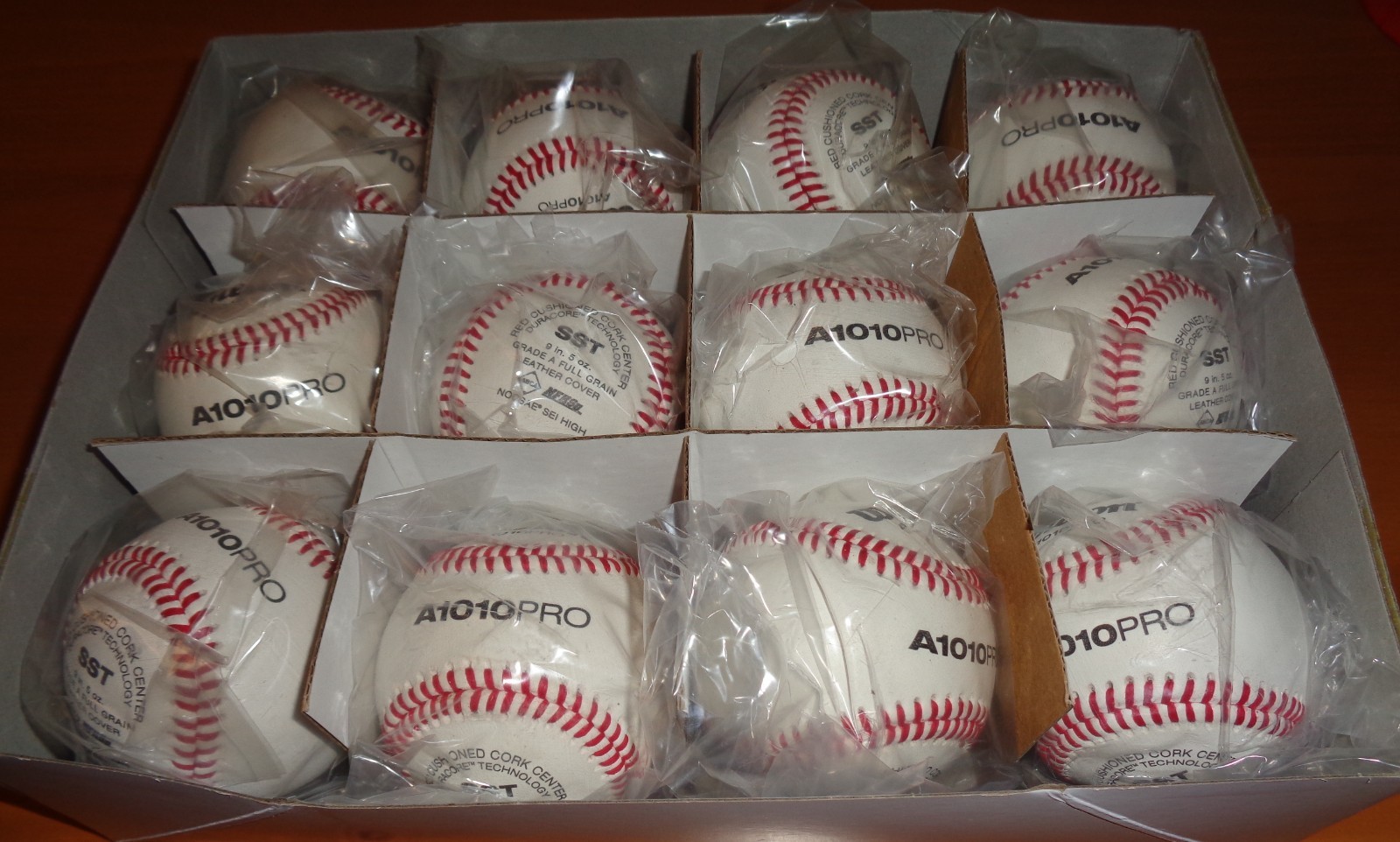 New Wilson A1010PRO Baseballs - One Dozen Box