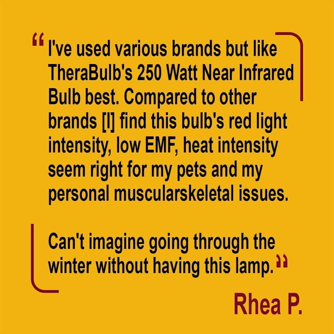 TheraBulb Near Infrared Bulb - 250W/120V - Sold by Manufacturer