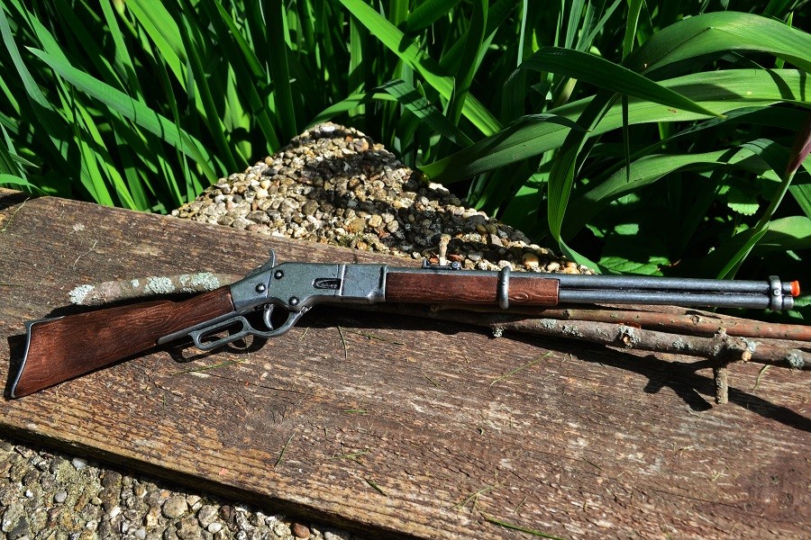MINIATURE Winchester M1866 Lever-Action Carbine Rifle - 1866 - Denix Replica