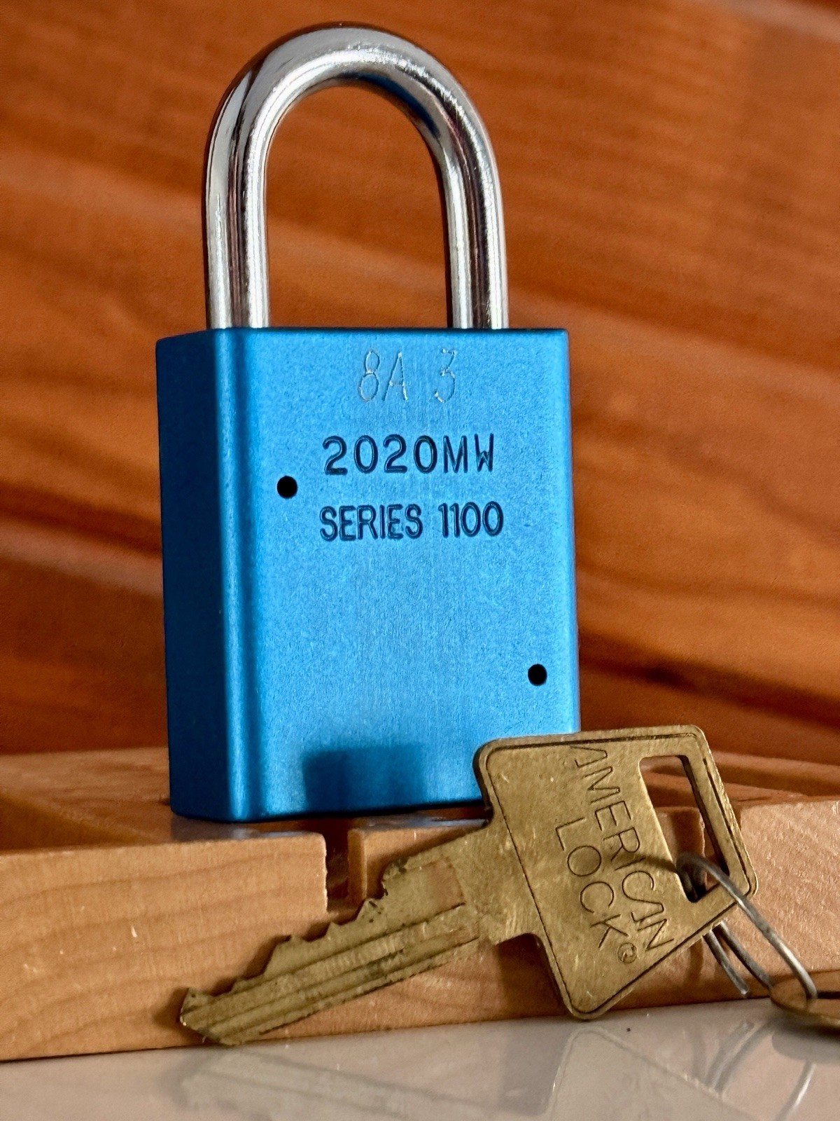 American Lock 1100 Series Padlock W/ Key Locksport Locksmith Collector