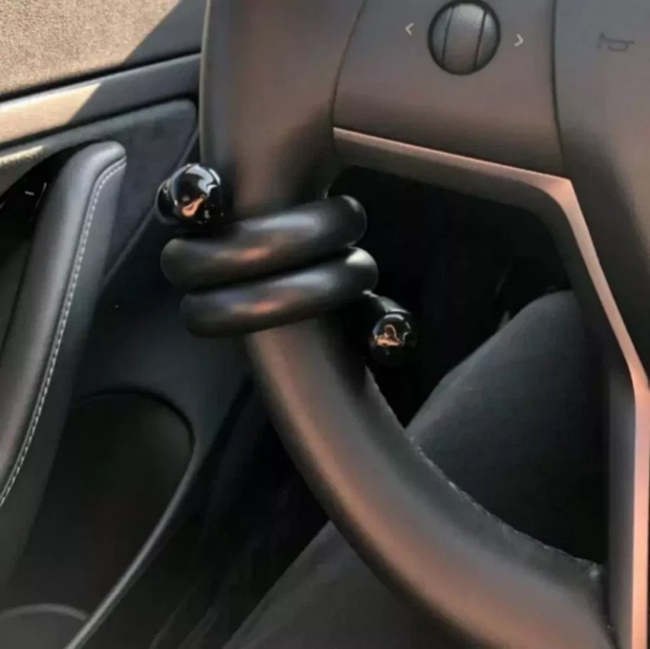 Steering Wheel Booster Weight Autopilot Counterweight Ring for Model 3/Y/S &