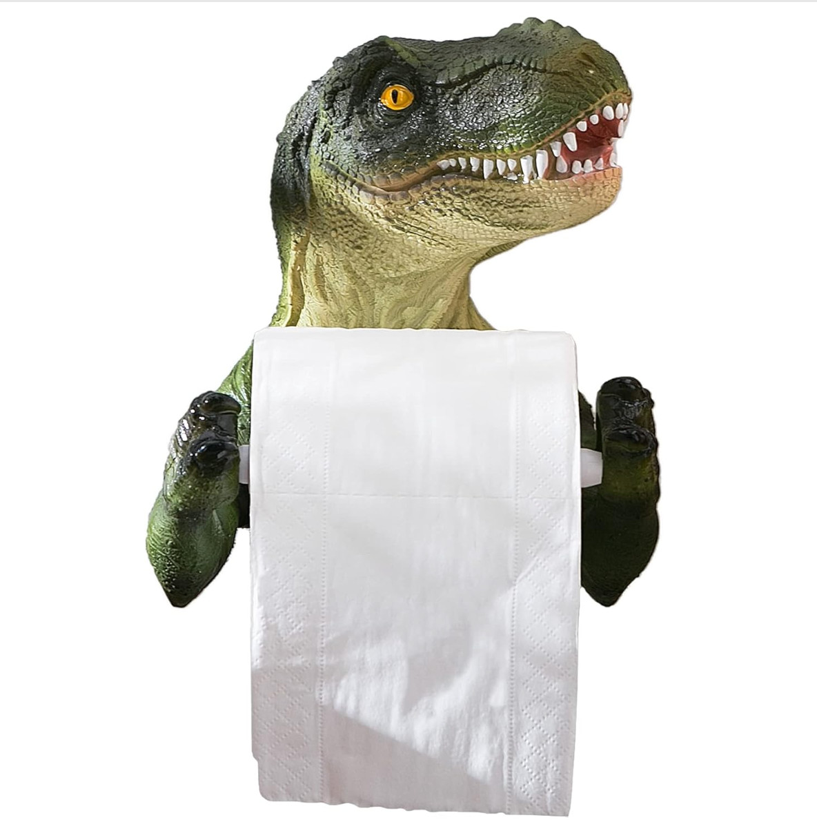 Dinosaur Toilet Paper Holder Wall Mount, Dino Towel Holder for Bathroom Wall ...