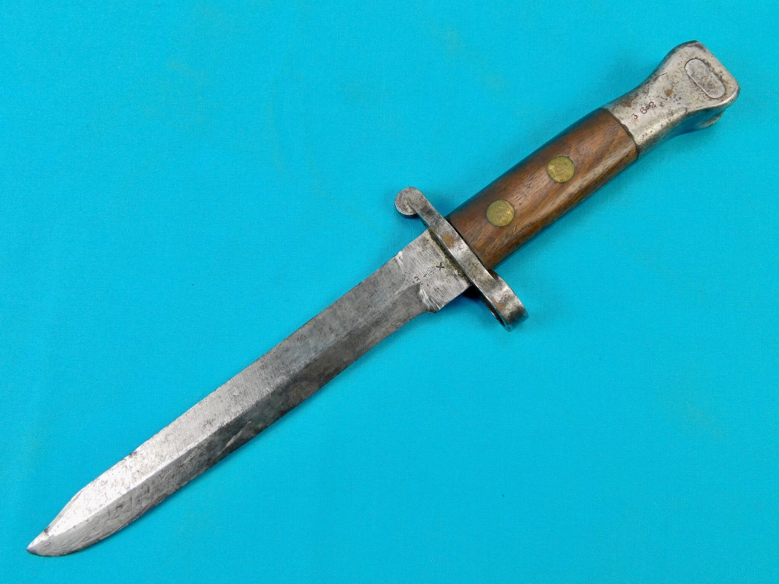 British WW1 WW2 Model 1888 Bayonet Converted to Fighting Knife