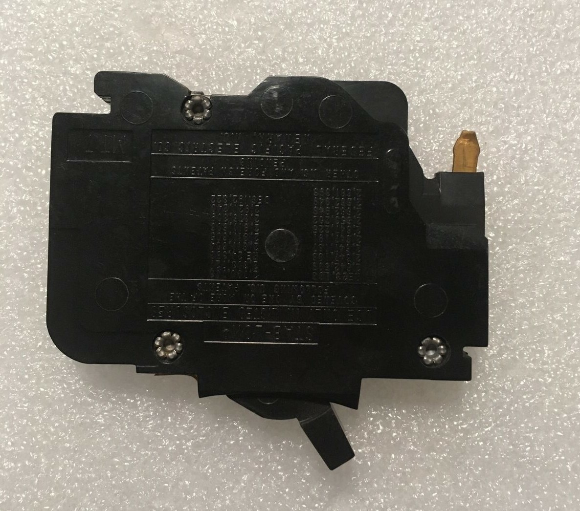 NC120 FPE 20 Amp 1 Pole Stab-Lok "Thin" Federal Pacific Breakers NC20 RED