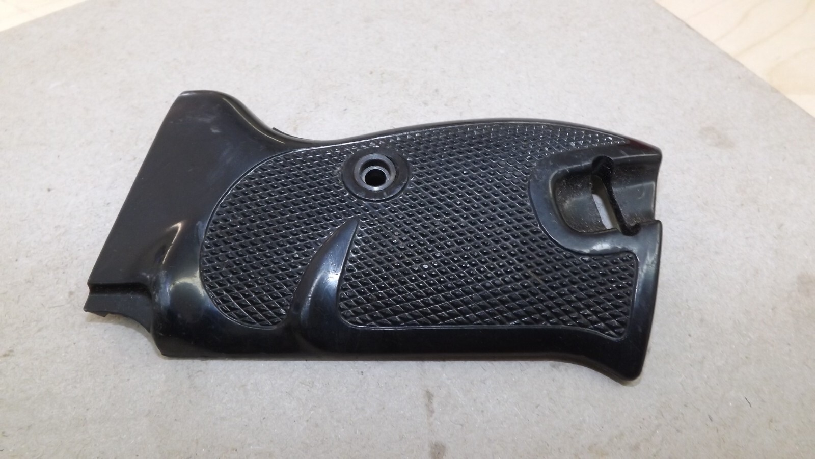 Walther P38 P1 Post War Checkered Grips - Bakelite - Factory OEM