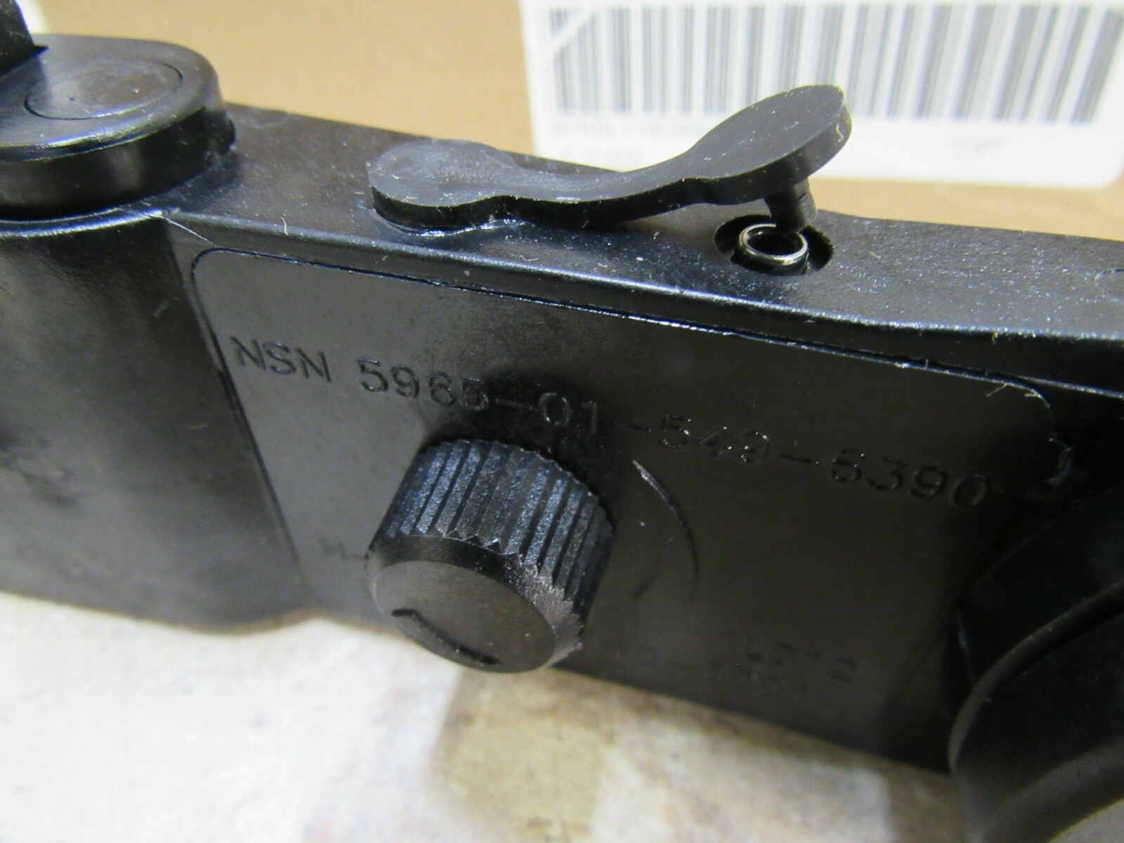 H-250 VCEB US Military Radio Handset with Ear Bud Assembly NIB Volume Control