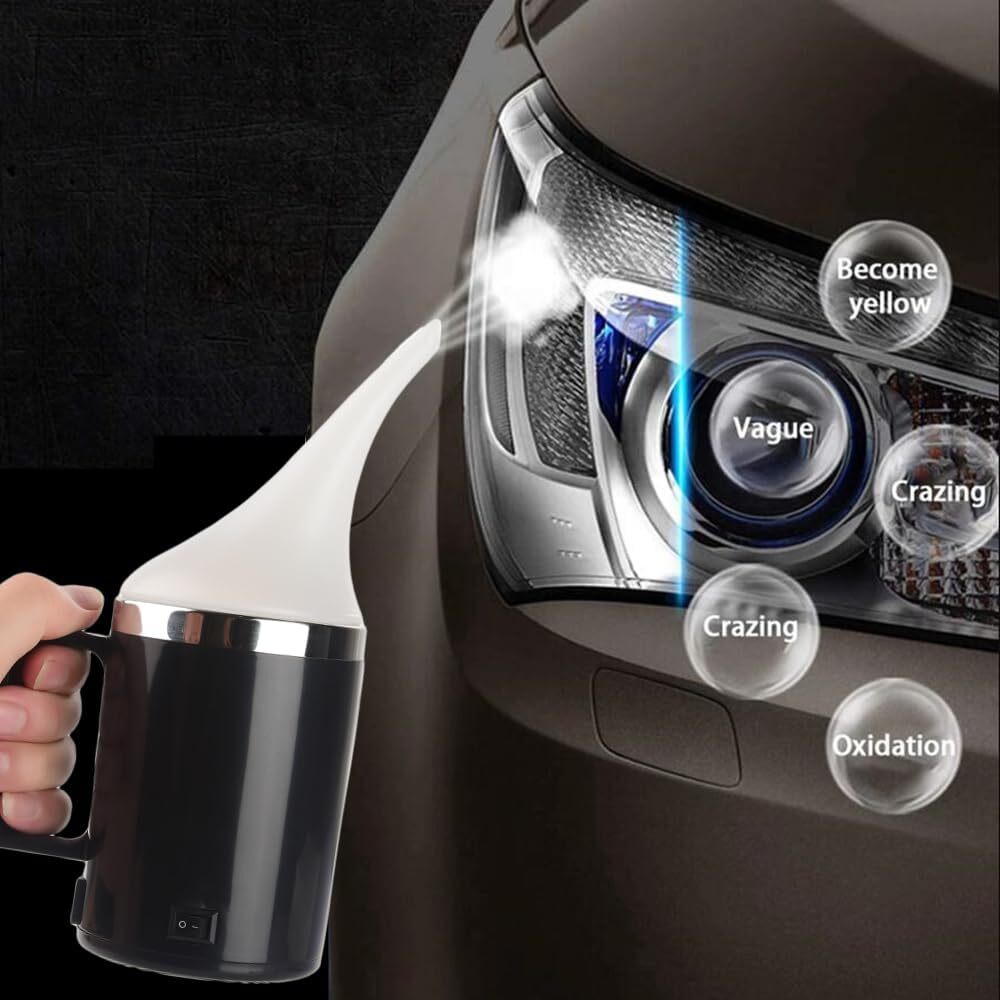 Headlight Restoration Repair Liquid Polymer Chemical Polishing Car Set Tool 300g