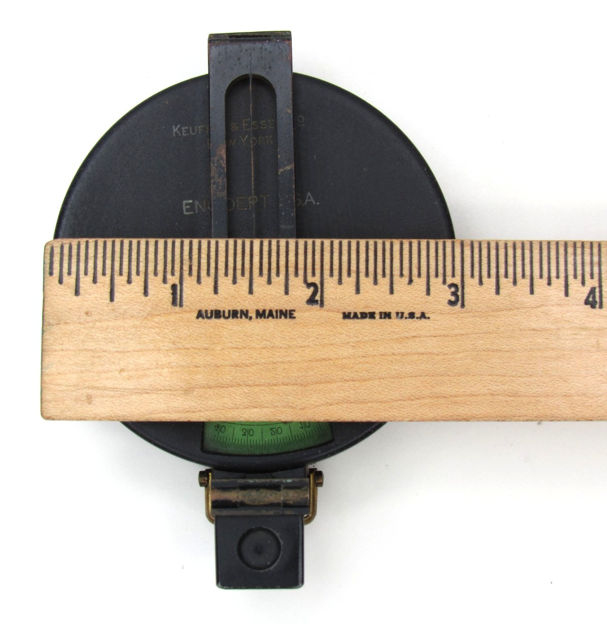 Rare KEUFFEL & ESSER COMPASS 1917 Engineering Eng. Dept USA Vtg WWI Military US