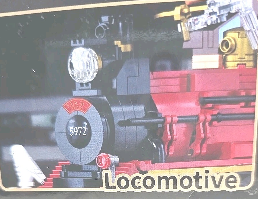 2 in 1 Harry Magic Train & Bookends Building Set 192206 1068pcs Sealed- Not Lego