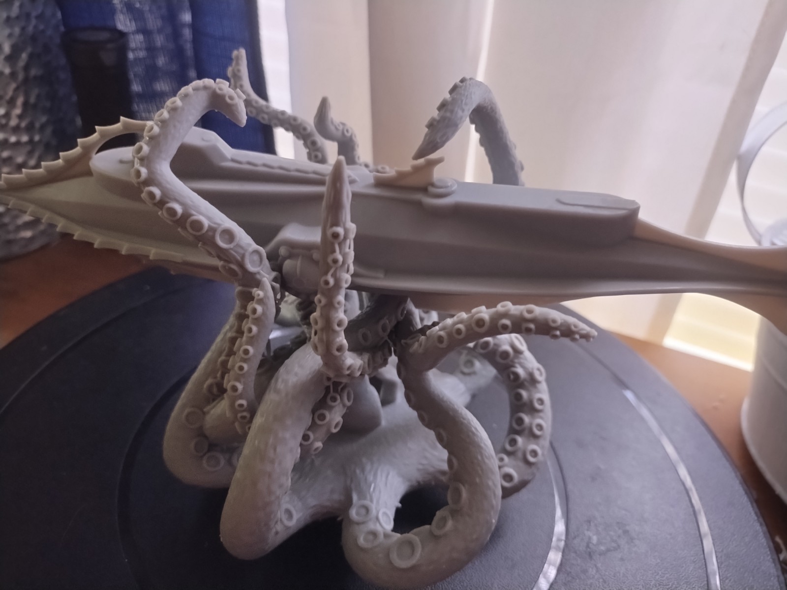 20,000 Leagues Under The Sea Nautilus 3d Resin Print 10"