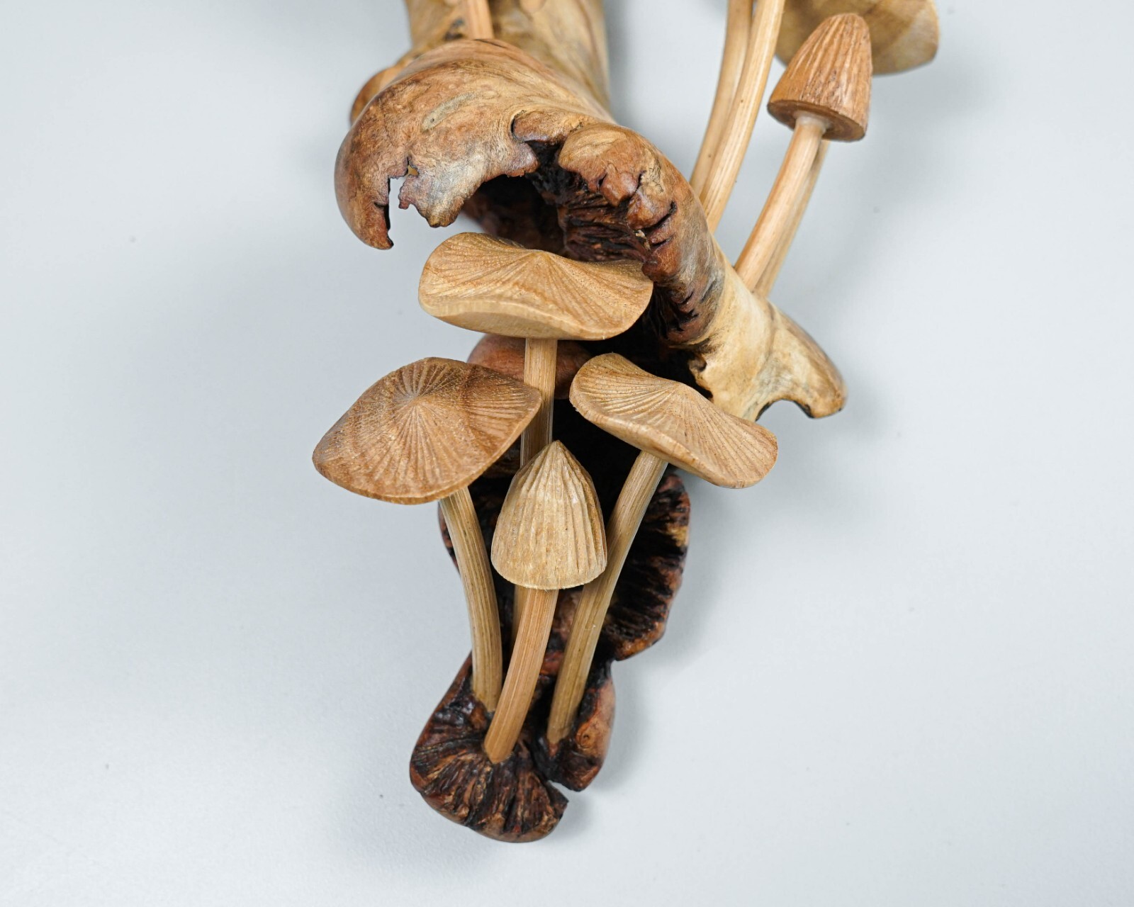 15" Large Mushroom Wall Art, Wall Hanging, Handmade, Statue, Wall Decoration