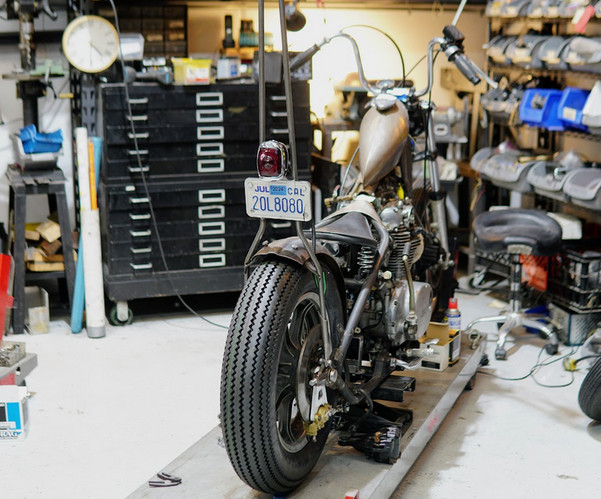 40-53 Chevrolet Truck Taillight 12V for Custom Motorcycle Harley Chopper Bobber