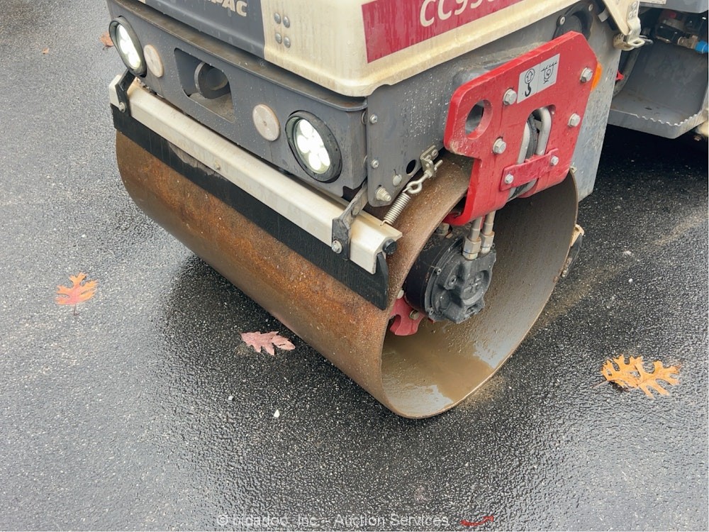 2023 Dynapac CC950 Smooth Double Drum Vibratory Ride On Roller Compactor bidadoo