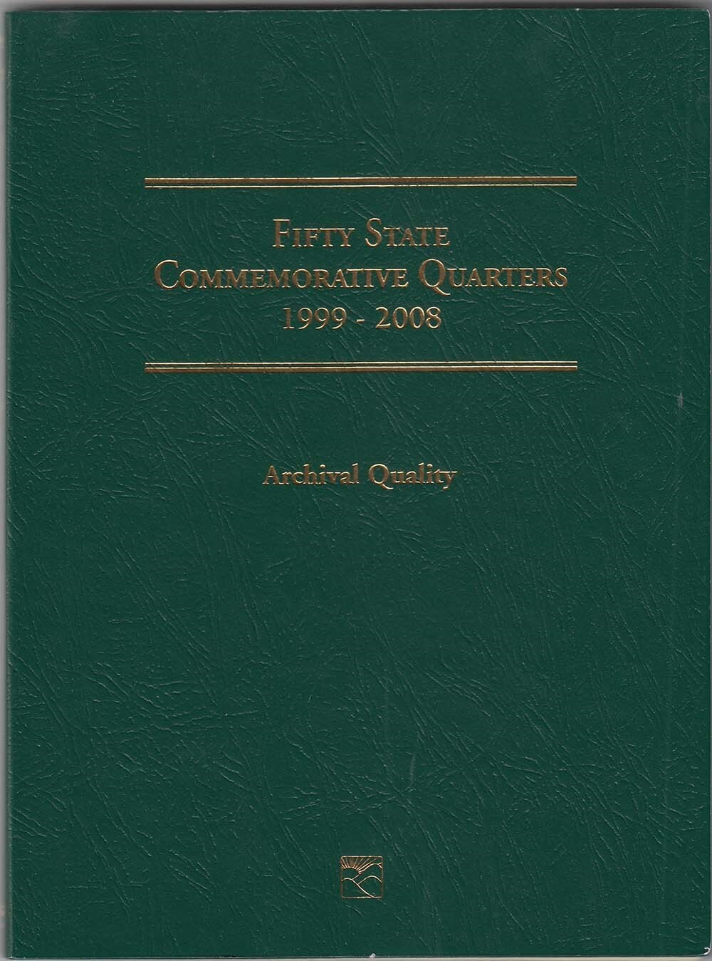 Littleton Coin Folder State Quarters 1999-2008 LCF3 Commemorative Date Set Album