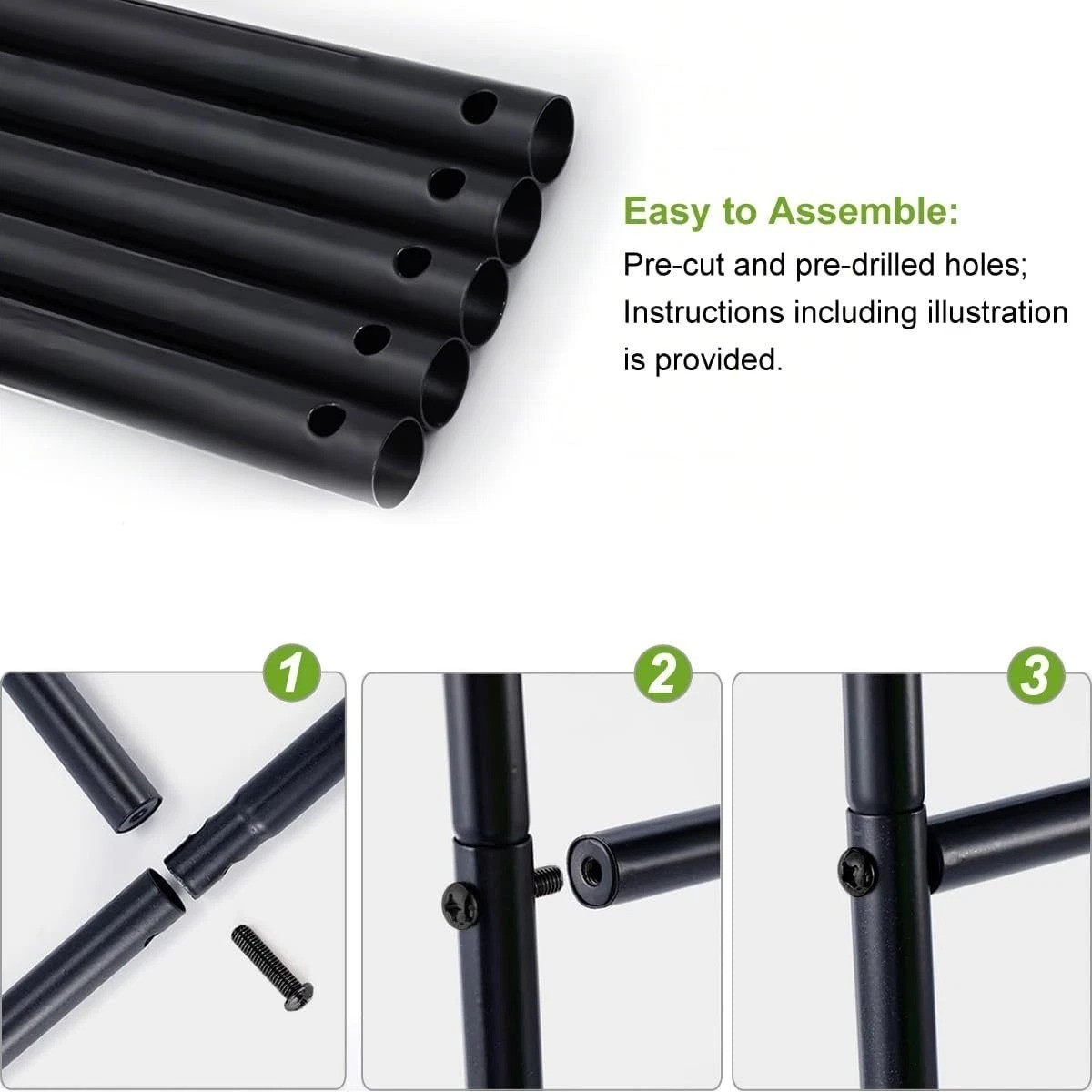 Stunning 4.6ft Wide Metal Garden Arch for Weddings & Climbing Plants Decoration