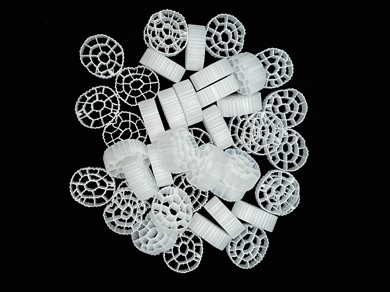 4 CU FT -Bio Media Plus Filter Media Moving Bed Biofilm Reactor (MBBR)- K1/K2/K3