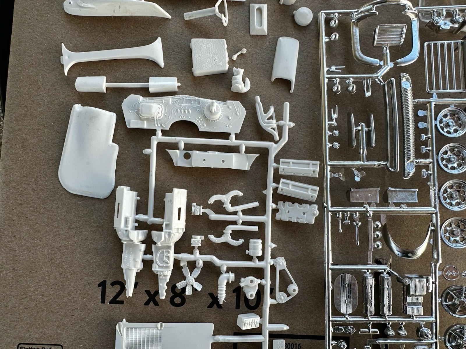 KIT#1-VINTAGE AMT '63 CUSTOMIZING KIT CORVETTE CONVERTIBLE 06-913-149