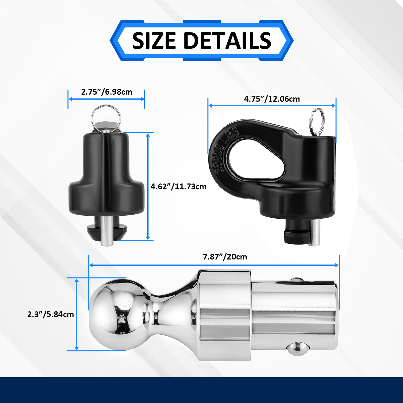 Puck System Gooseneck Hitch Ball Kit , 2-5/16" for 16-24 Silverado 2500HD/3500HD