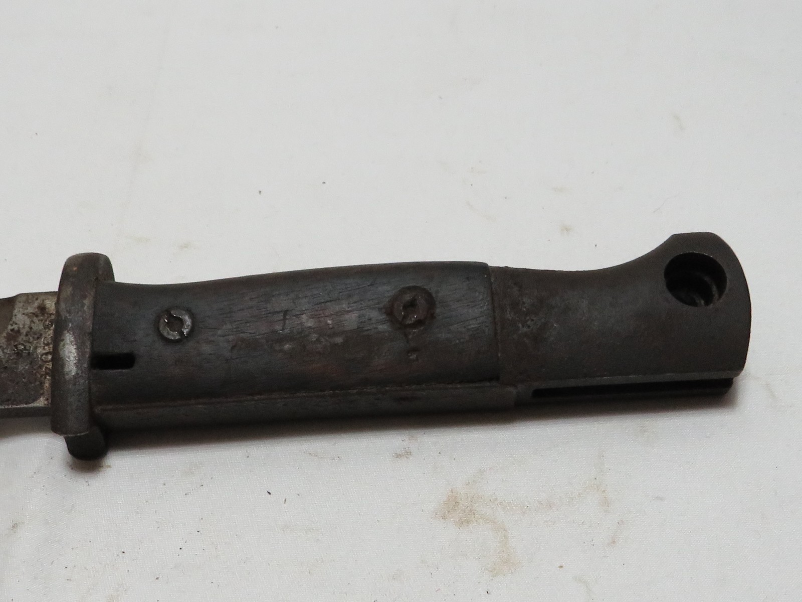 MILITARY GERMAN MAUSER BAYONET P 5504 INSPECTORS MARK WW ONE *