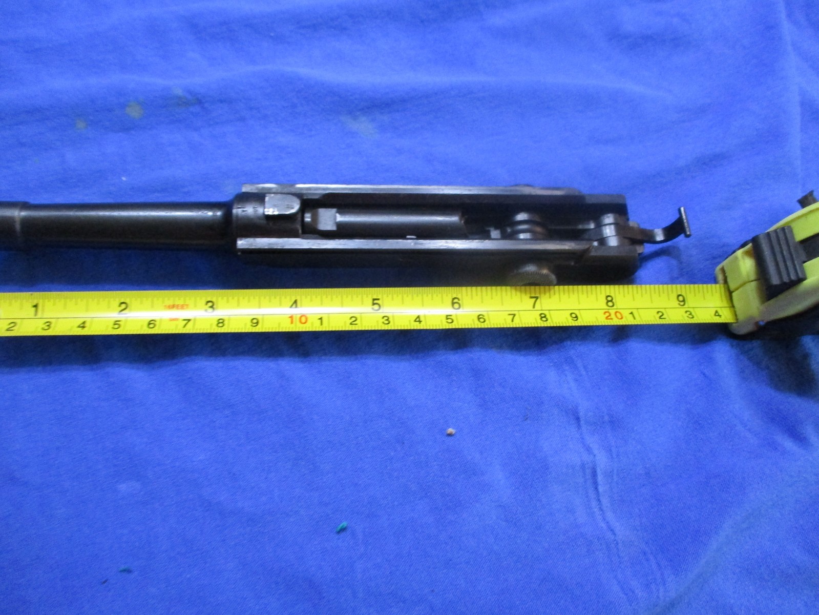 WW-1 1917 DWM P.08 Luger 9mm Slide, Toggle And Barrel Assembly non match Parts !