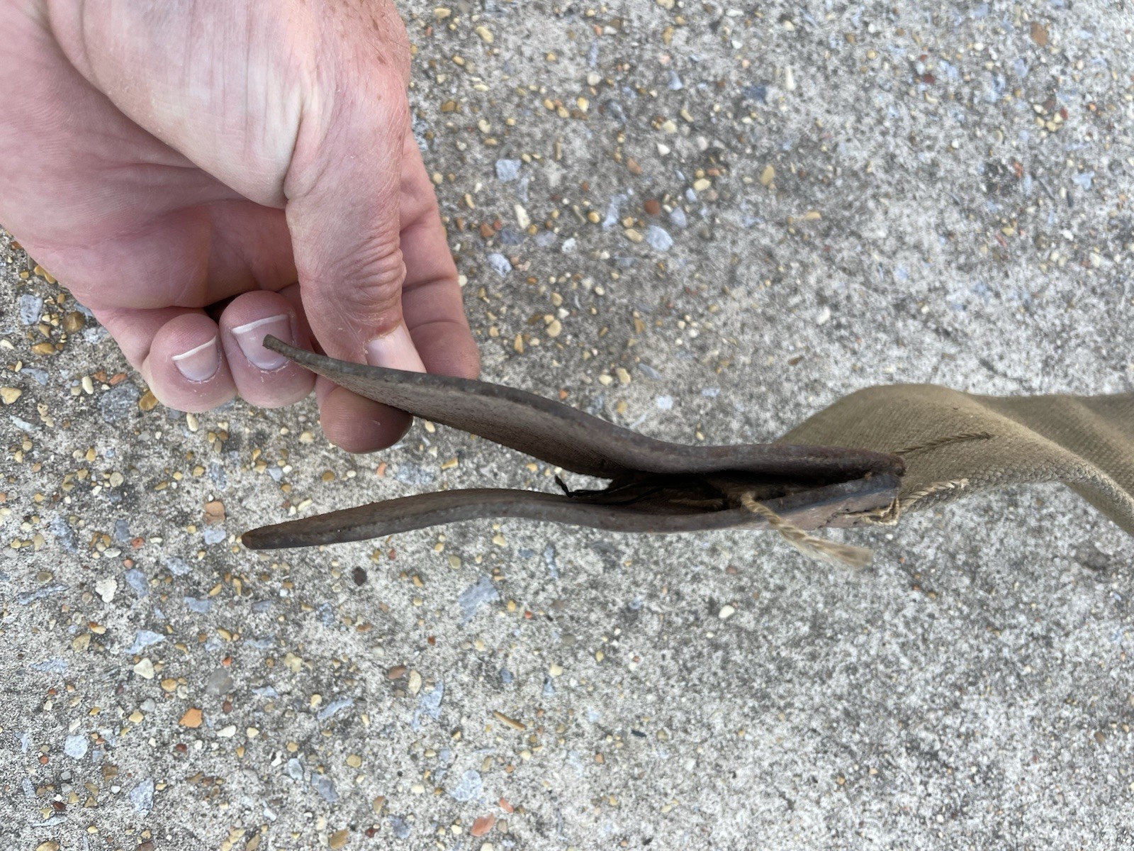 New Surplus WW1 US Knife Sheath Bolo Scabbard Blade No Insert Unfinished Look