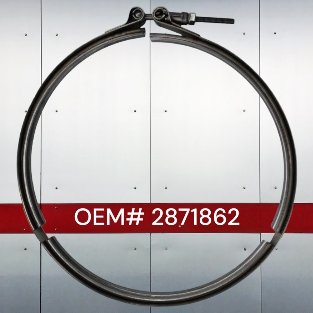 DPF Exhaust Clamp Fits Cummins Engines OE # 2871862 V-Band 12"