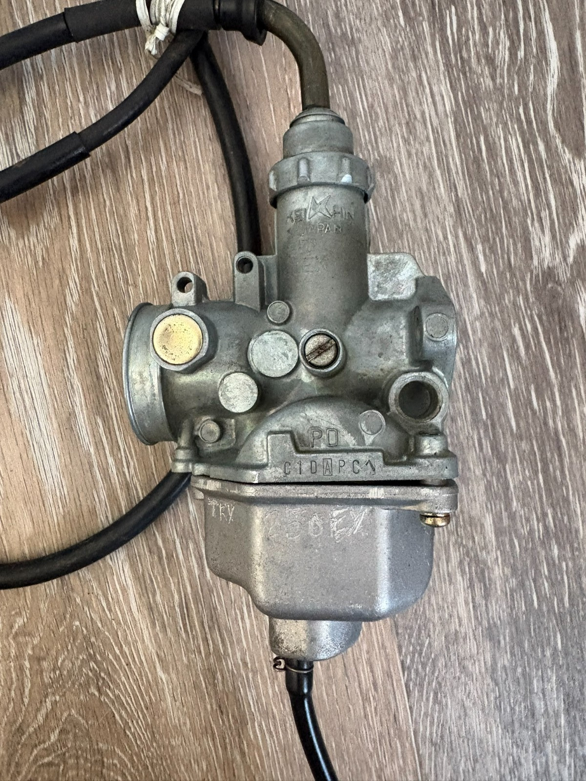 Used OEM Honda Keihin Carburetor Fuel Throttle Assembly 16100-HN6-003 DB7