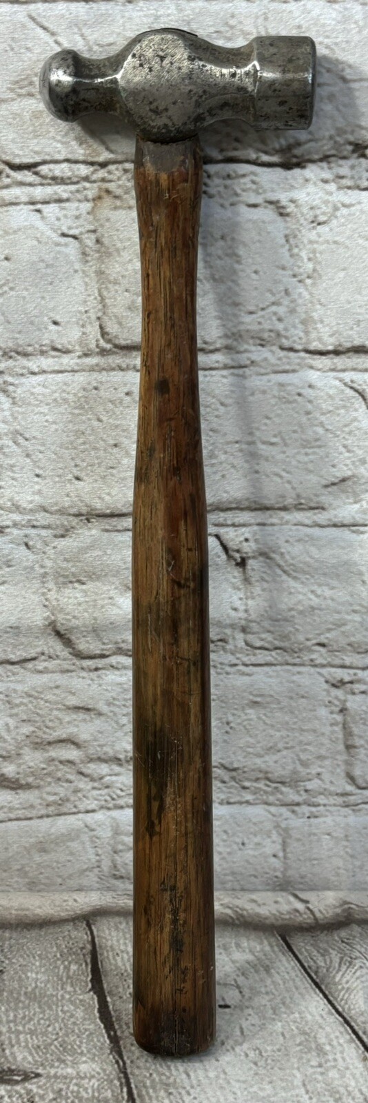 3 Vintage Wood Handled Hammers Stanley 308B Ball Peen, Claw & Cross Peen