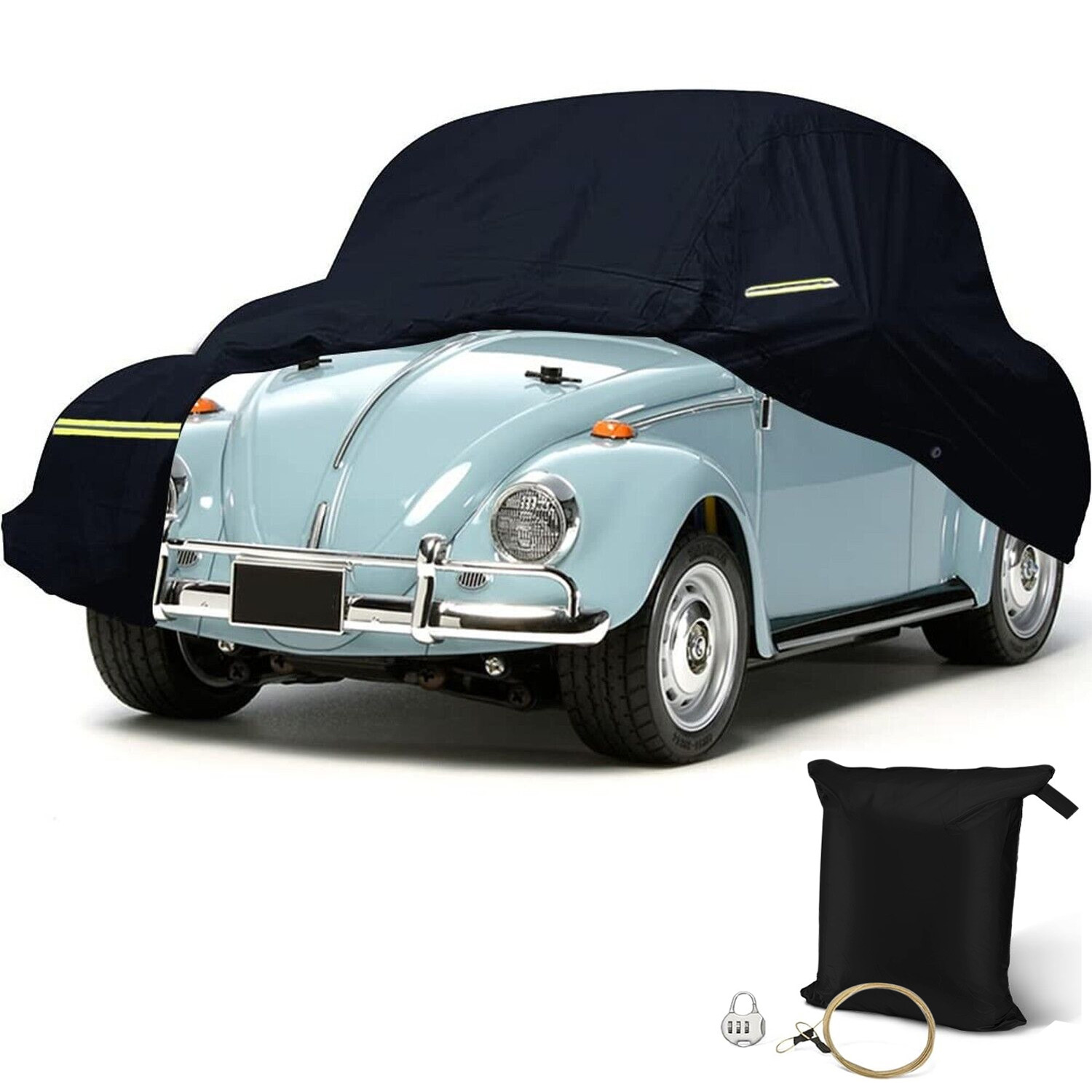 Car Cover Waterproof All Weather for 1960-1980 Volkswagen Beetle Sedan Ldibwiuvc
