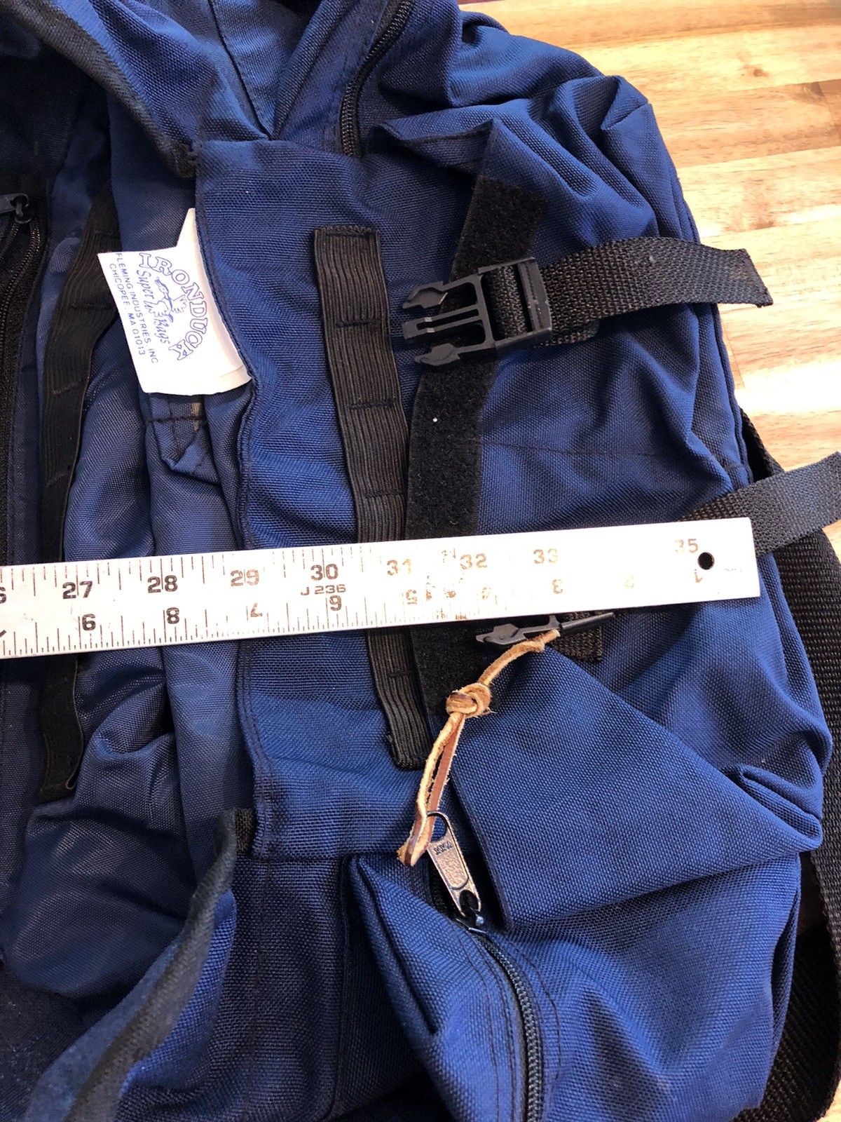 Iron Duck Built For Life 36001S Blue Standard Trauma Bag 17” X 9” X 7” USA